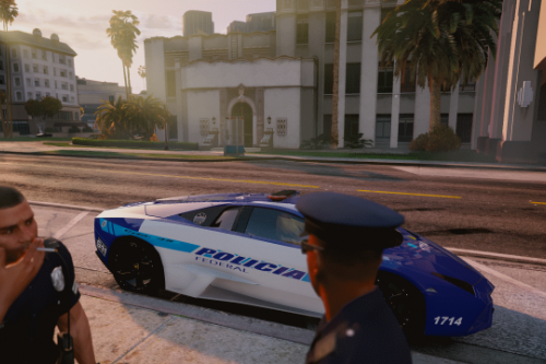 PFA Argentinian Federal Police Lamborghini